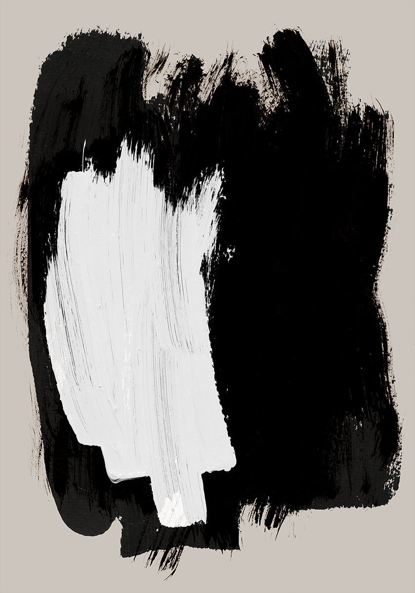Póster Pincel abstracto