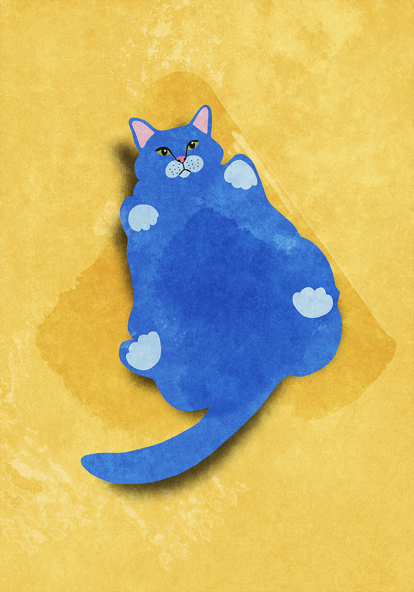 Gato gordo Póster