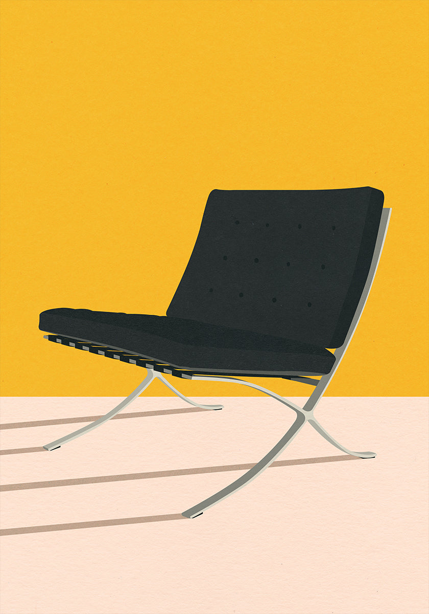 Silla Barcelona de Mies Van Der Rohe