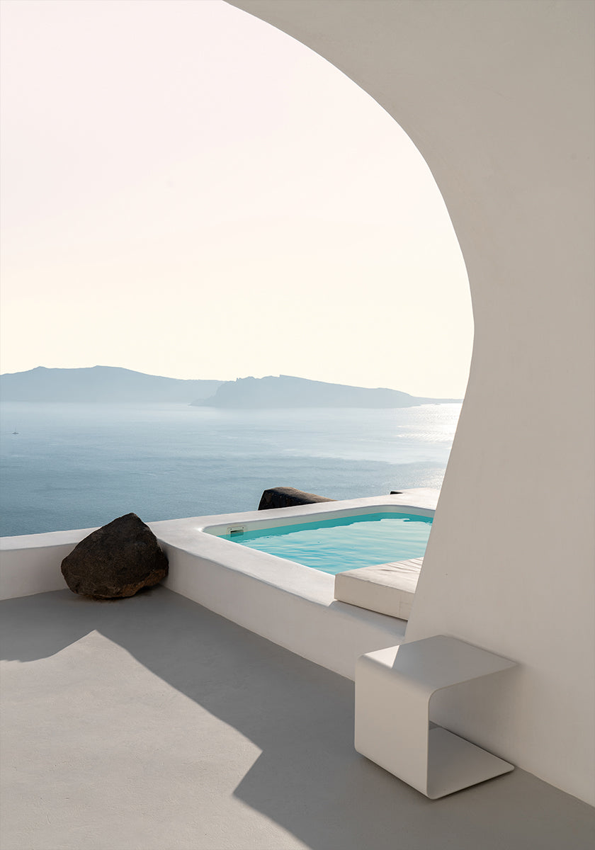 Villa Aenaon con vistas al mar