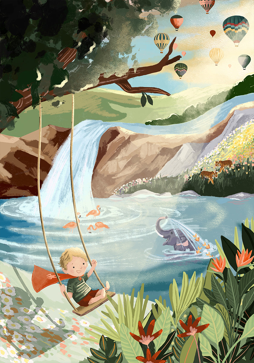 Sueños de columpio Póster