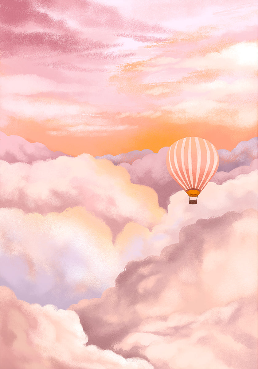 En las nubes Póster