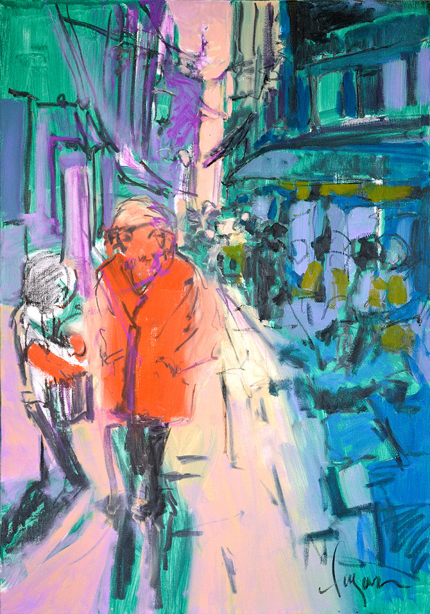 Paseo por la calle vívido