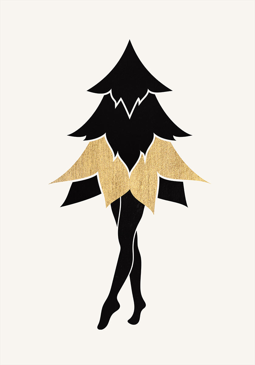 Lady Gaga en Navidad (vers.2) Póster