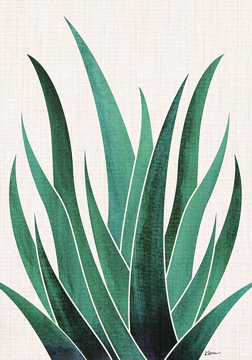 Póster Cactus de agave del desierto