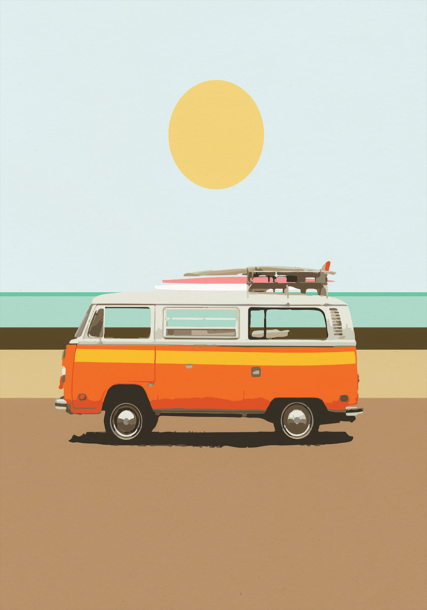 Viaje por carretera 1 Póster