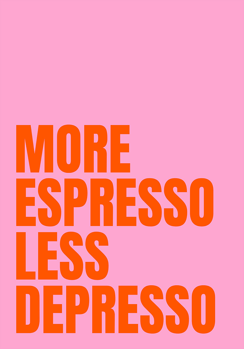 Vibraciones de cafeína Póster