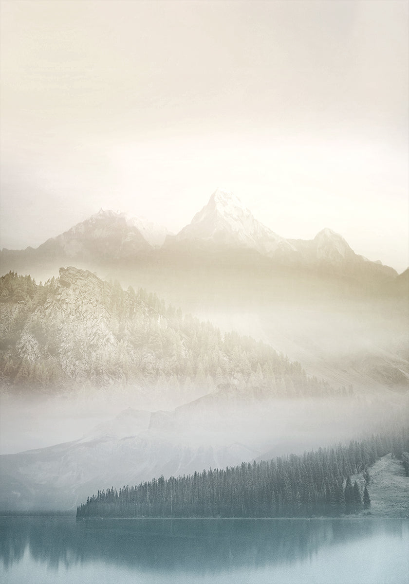 Paisaje de vainilla III Póster