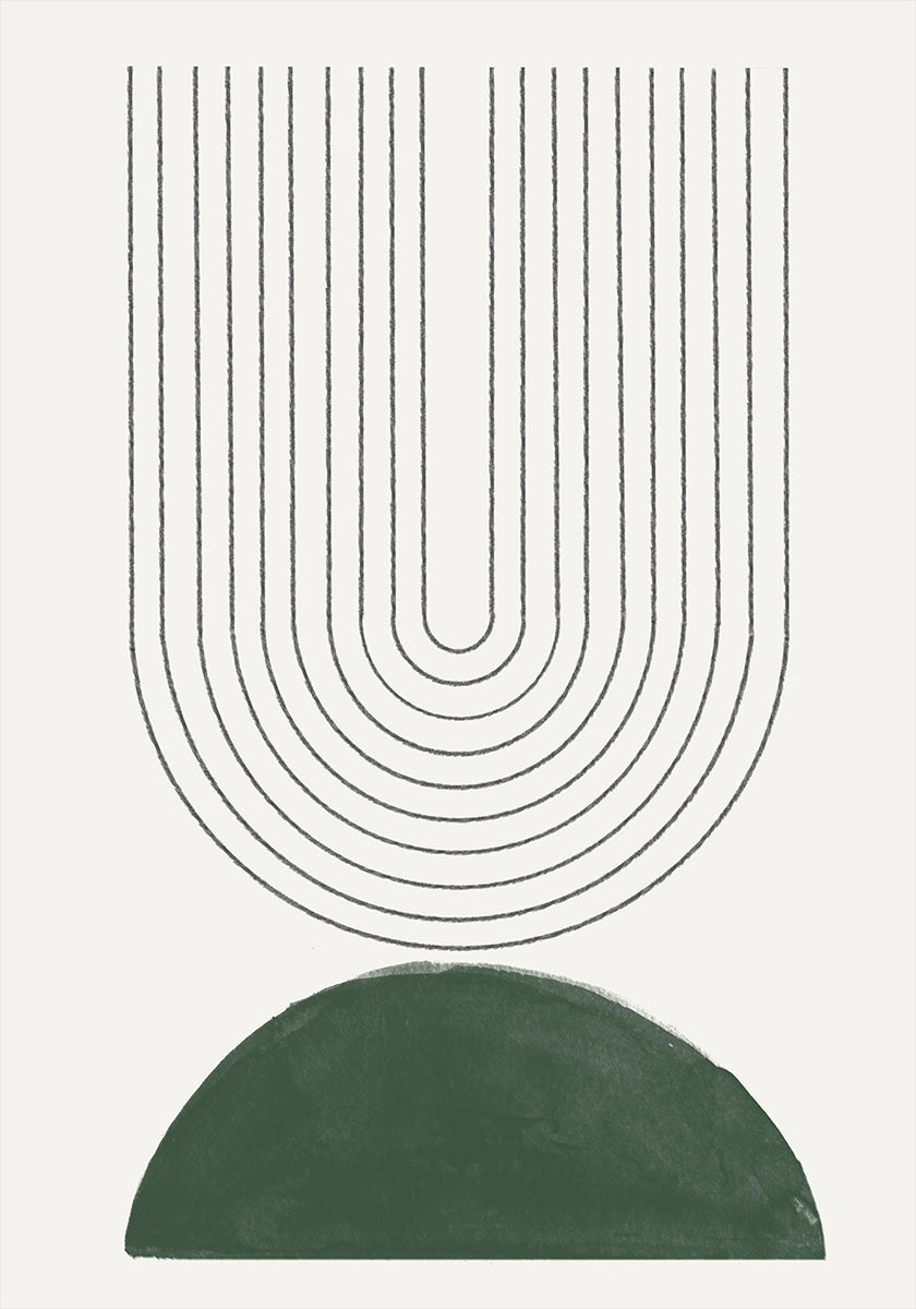 Verde Mid Century Modern No.5