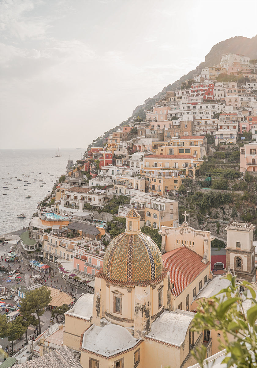 Felicidad de Positano Póster