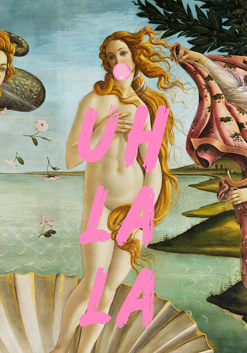 El nacimiento de Venus de Sandro Botticelli / Uh La La (NUEVO)