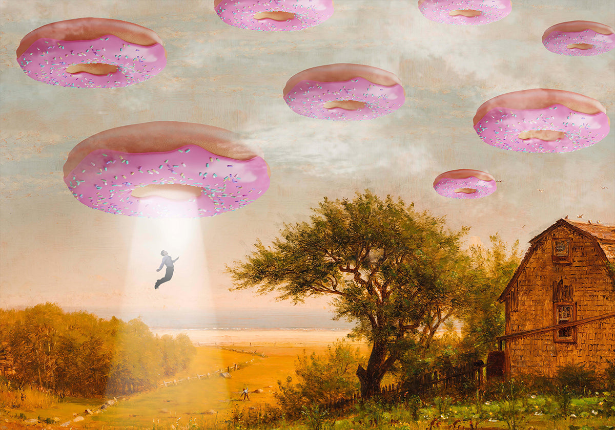 Invasión de donas Póster