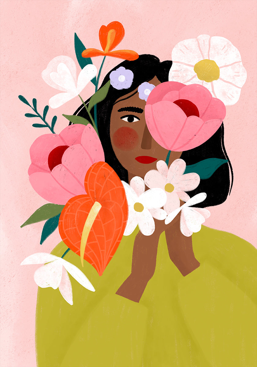 Flores y serenidad