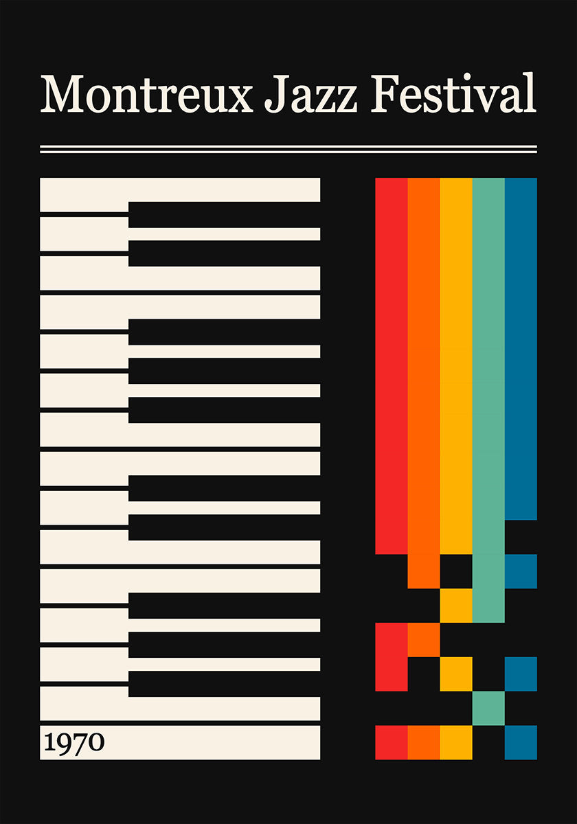 Cartel del Festival de Jazz de Montreux
