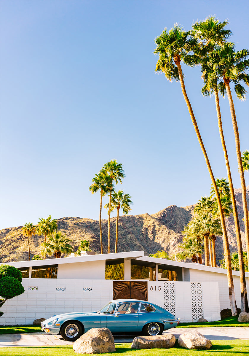 Paseo en Palm Springs VII Póster