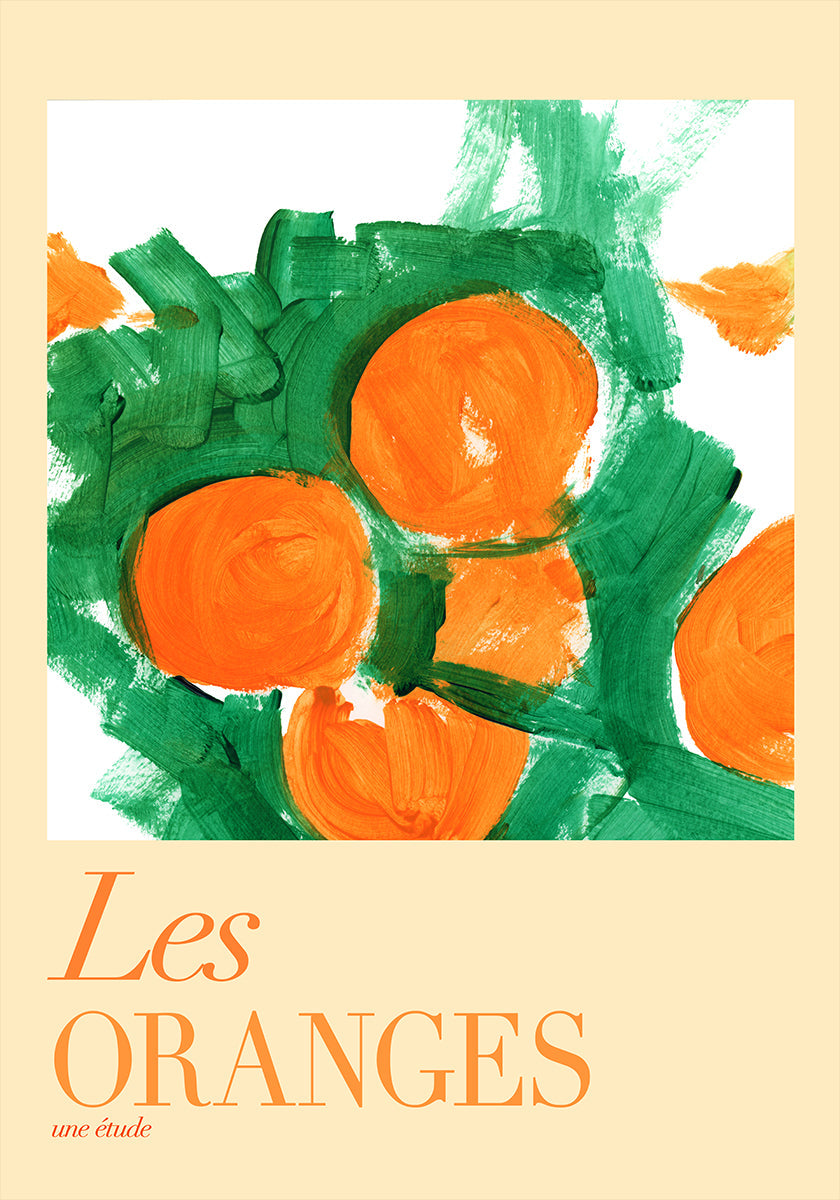 Les Oranges Une Étude 1 Plakat - Posterbox