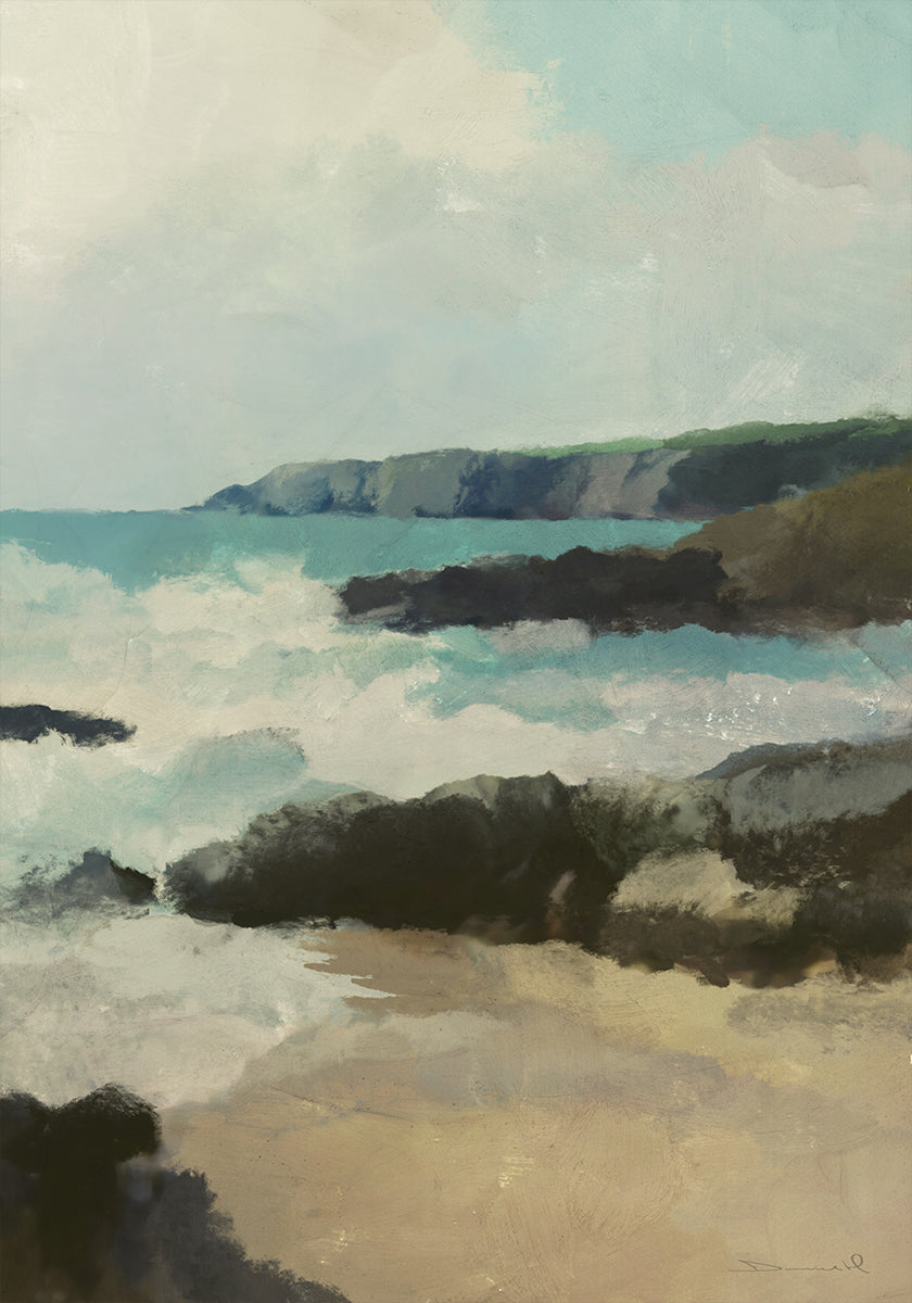 Playa rocosa