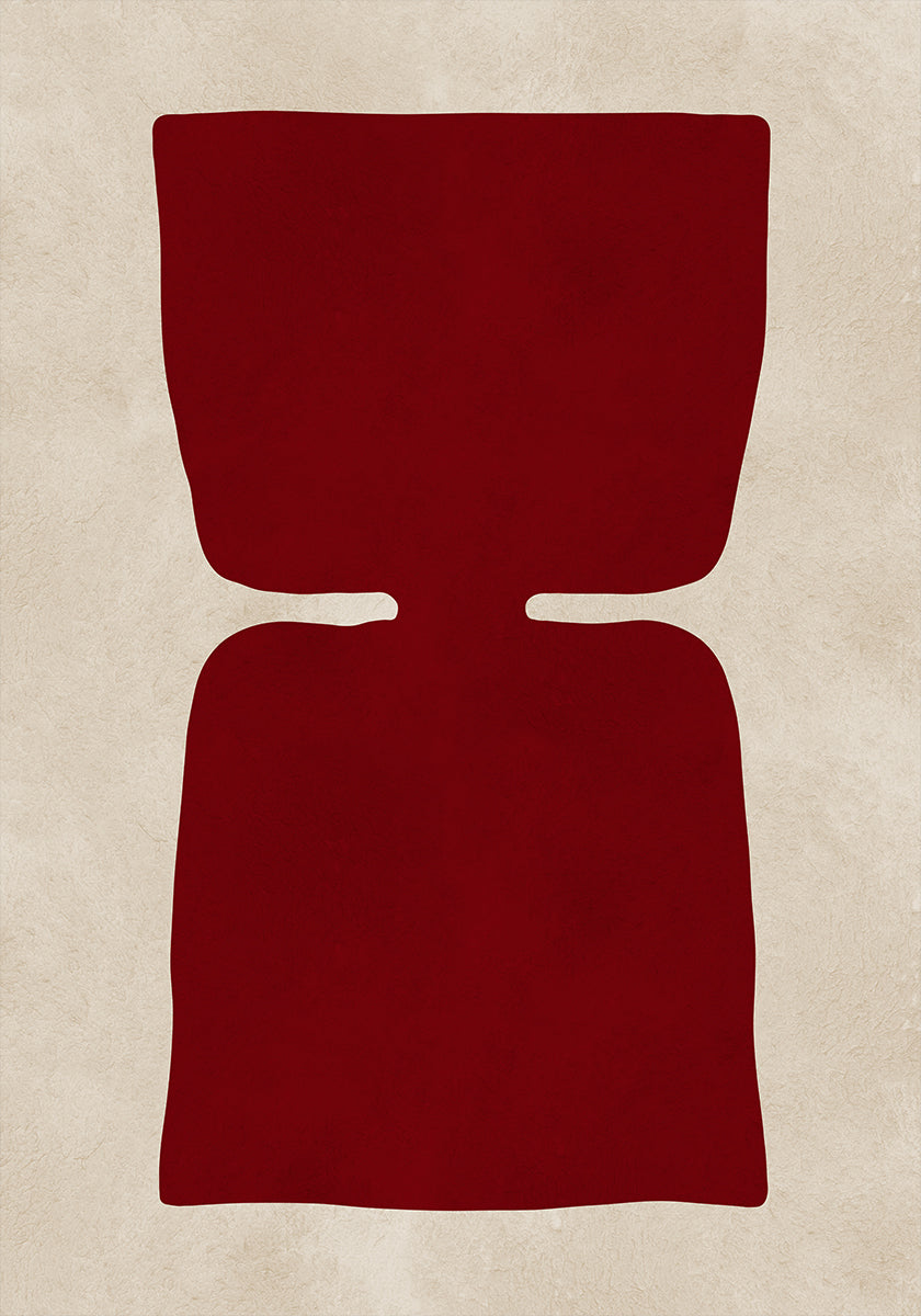 Orgánico y abstracto 4 Póster