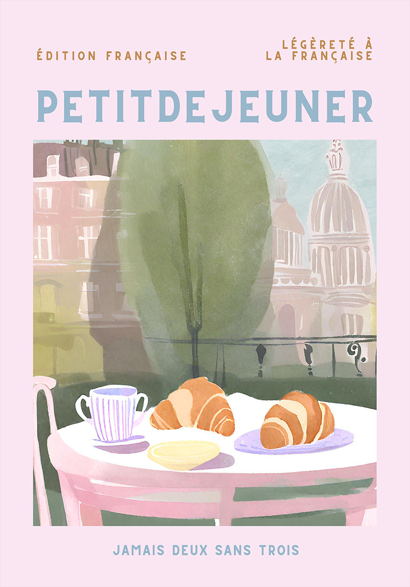 Petit Dejeuner, Croissants, París, Pastel