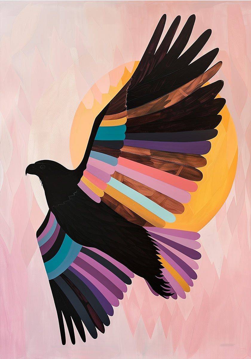 Póster Pájaro despierto