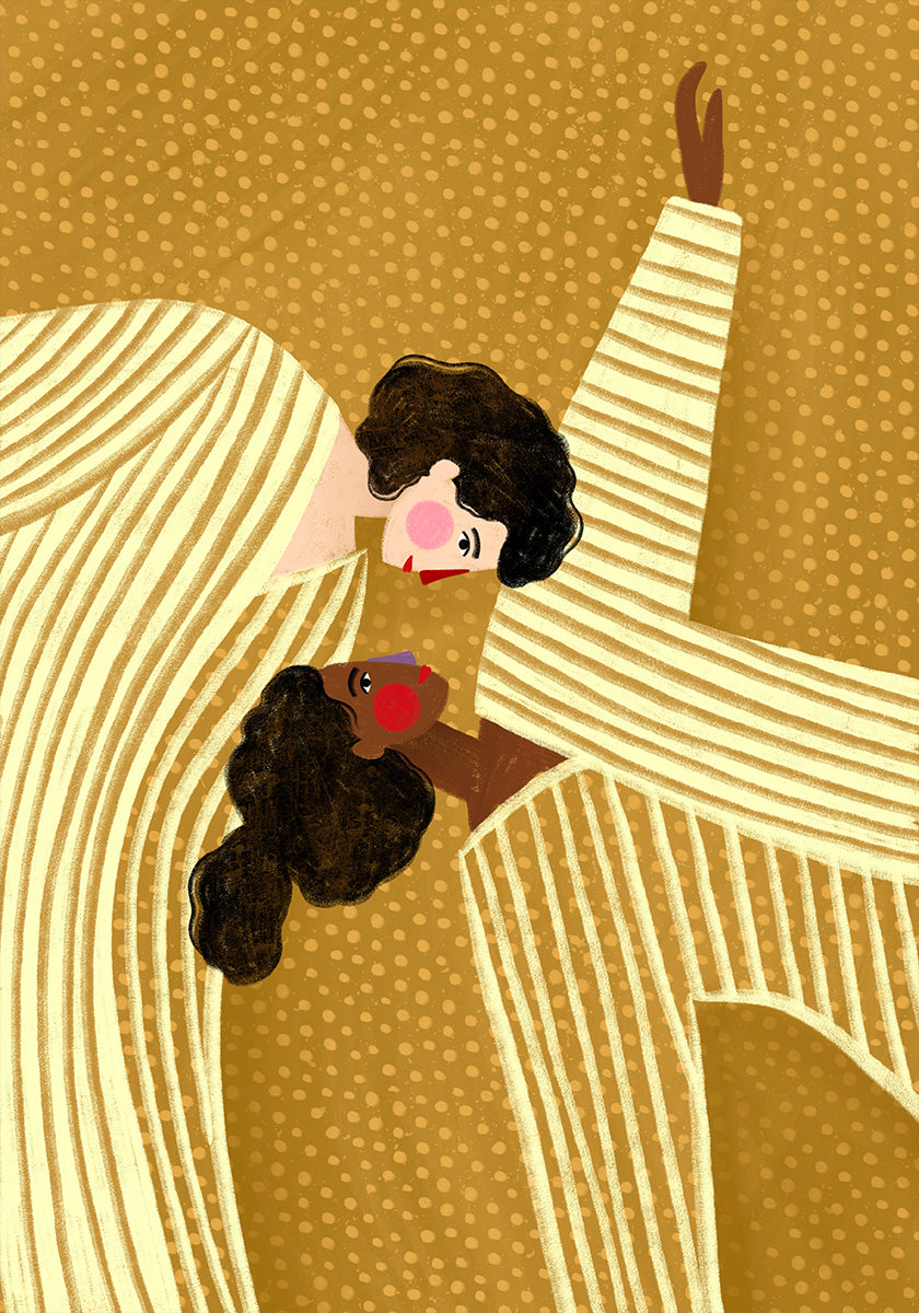 Mujeres de dos líneas