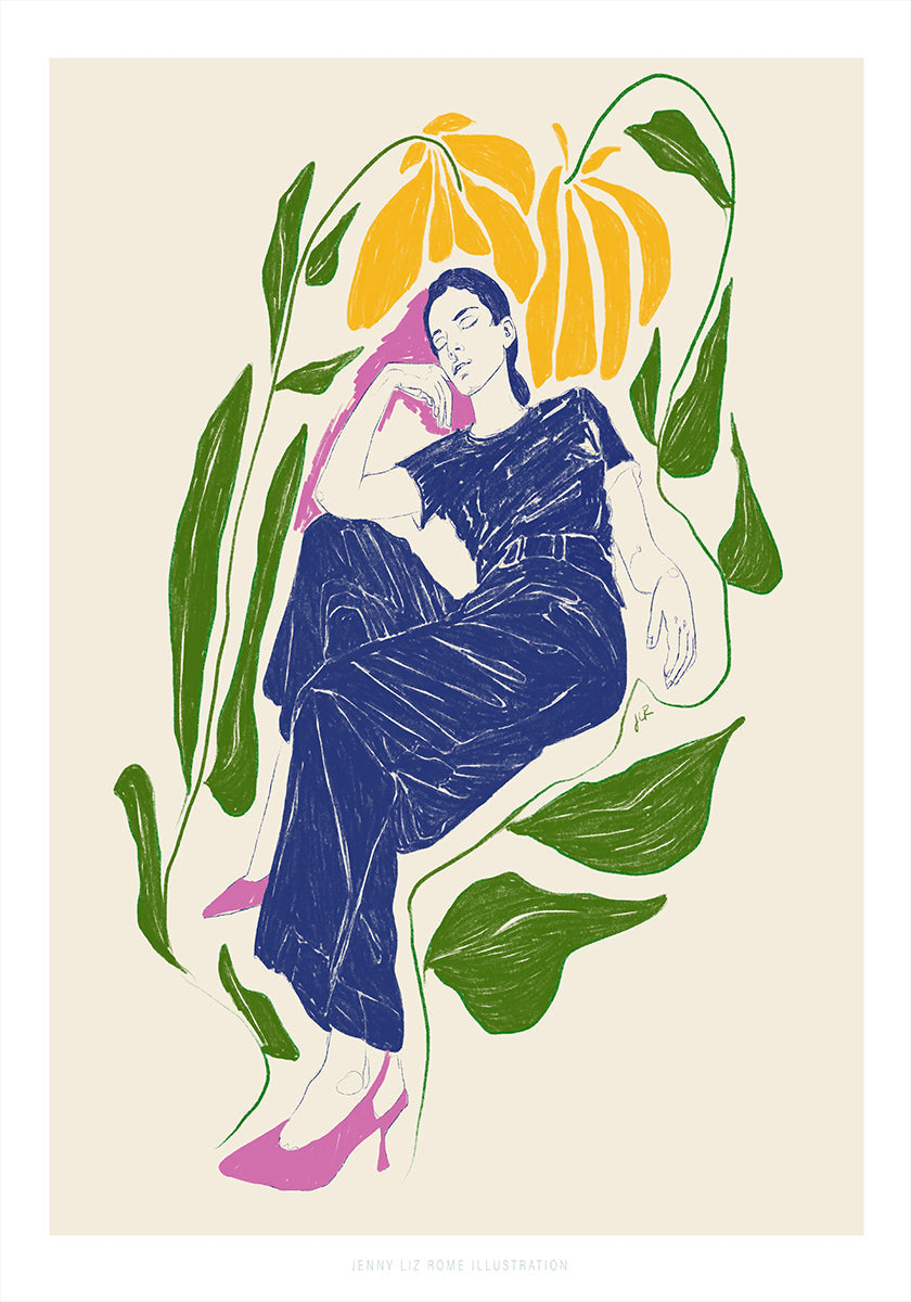 Jlr Tranquilo en el jardín