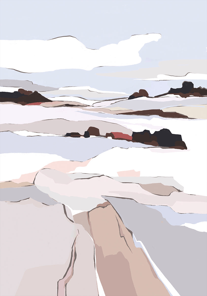 Vista helada ll Póster