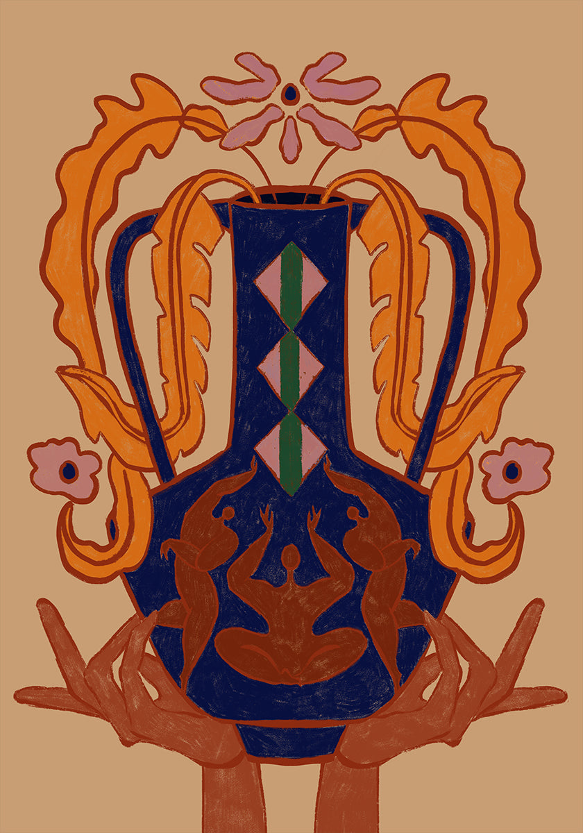 Colección de vasos: Flor