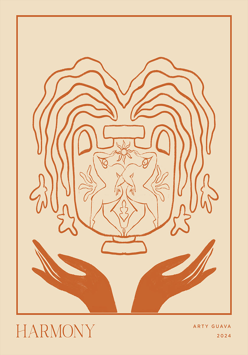 Colección Vasijas: Armonía (LineArt)