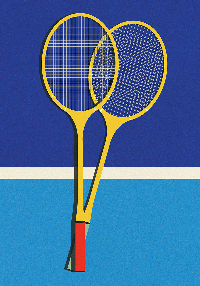 Raquetas de bádminton de madera