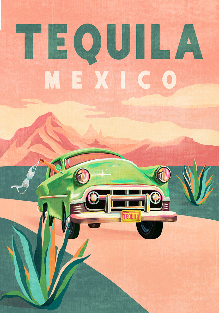 Tequila México Póster