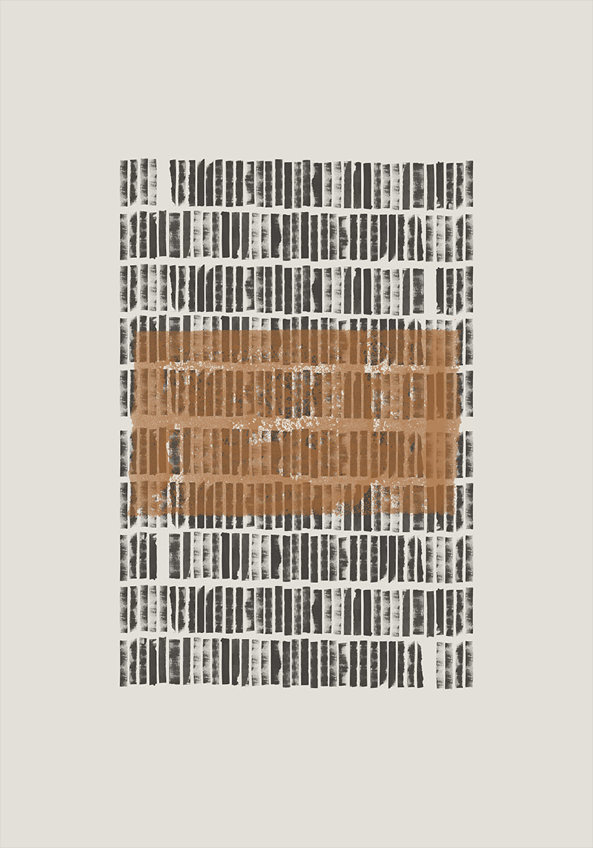 Patrón en contraste Póster