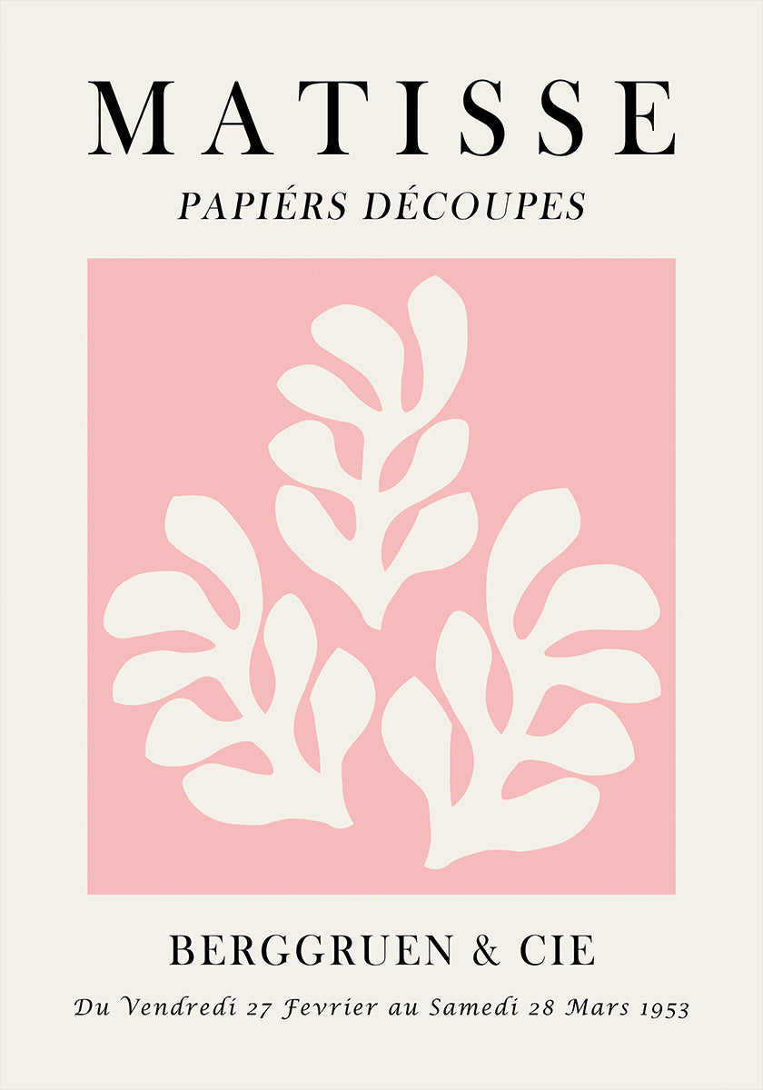 Cartel floral Matisse 10
