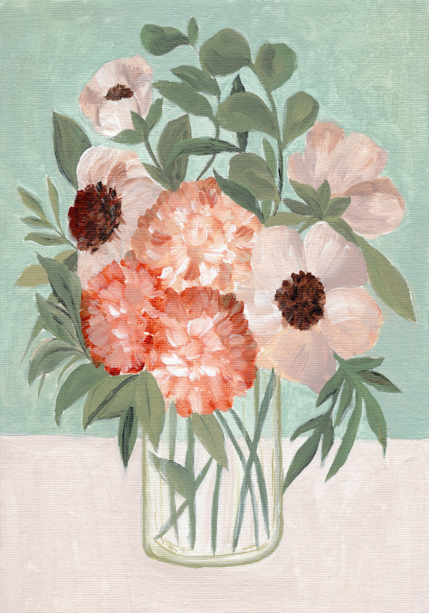 Bellezas de jardín Póster