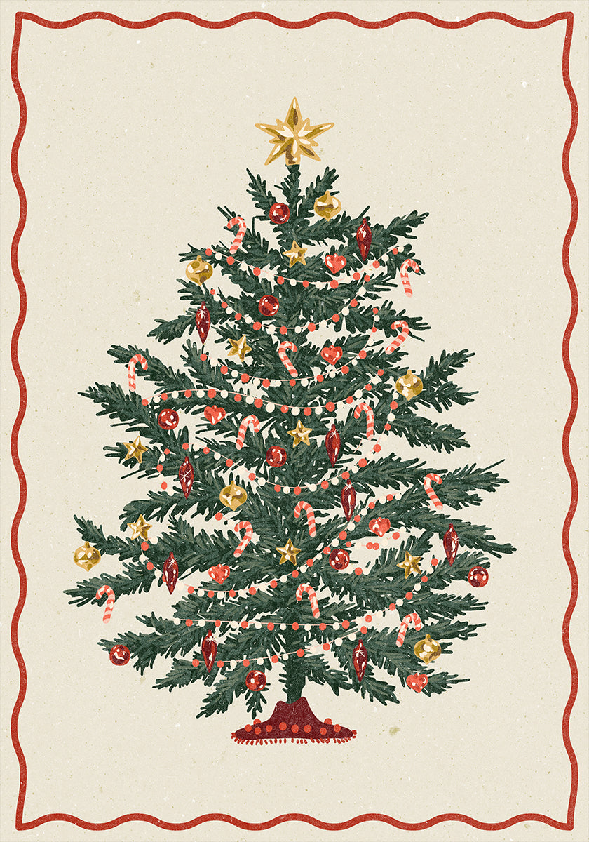 Póster Árbol de Navidad