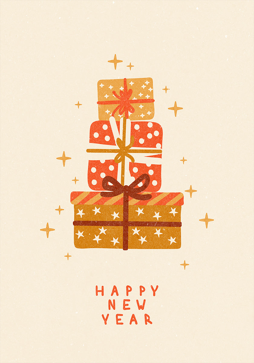 Montaña de regalos Póster