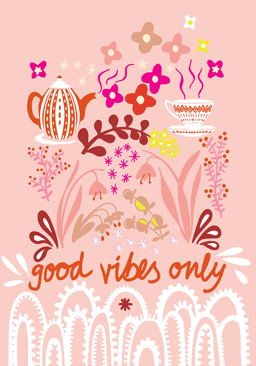 Solo buenas vibraciones Póster