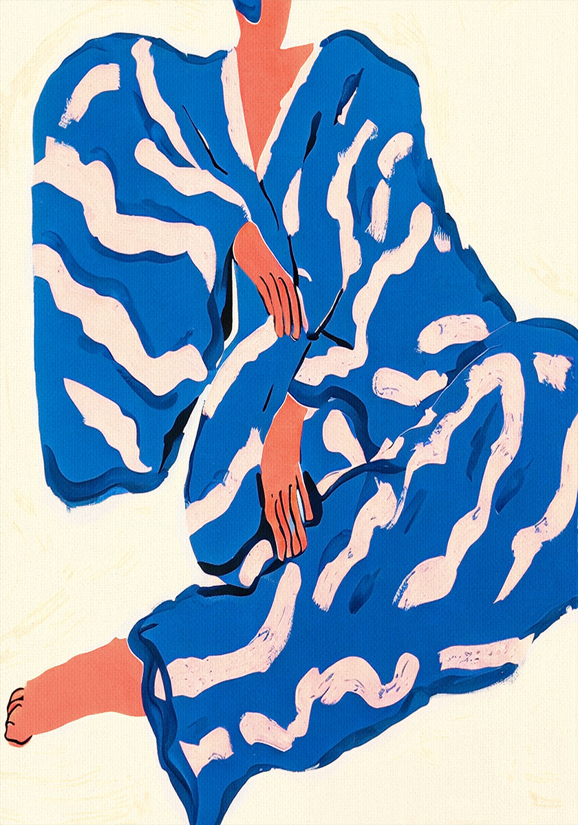 Retrato Indigoreverie Póster