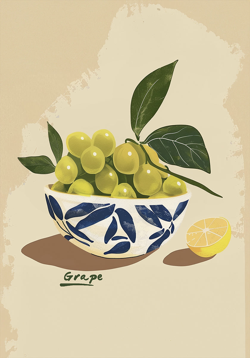 Tazón de uvas