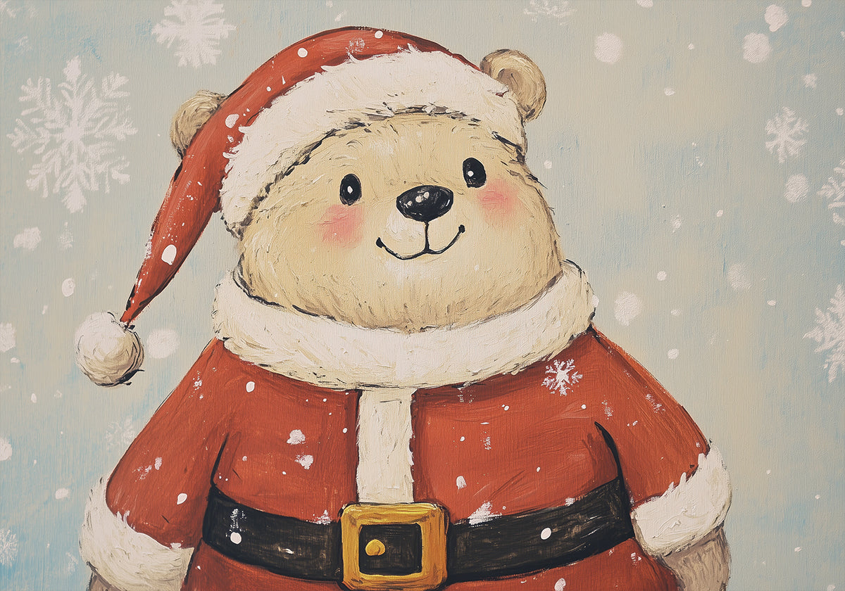 Oso de Navidad Póster