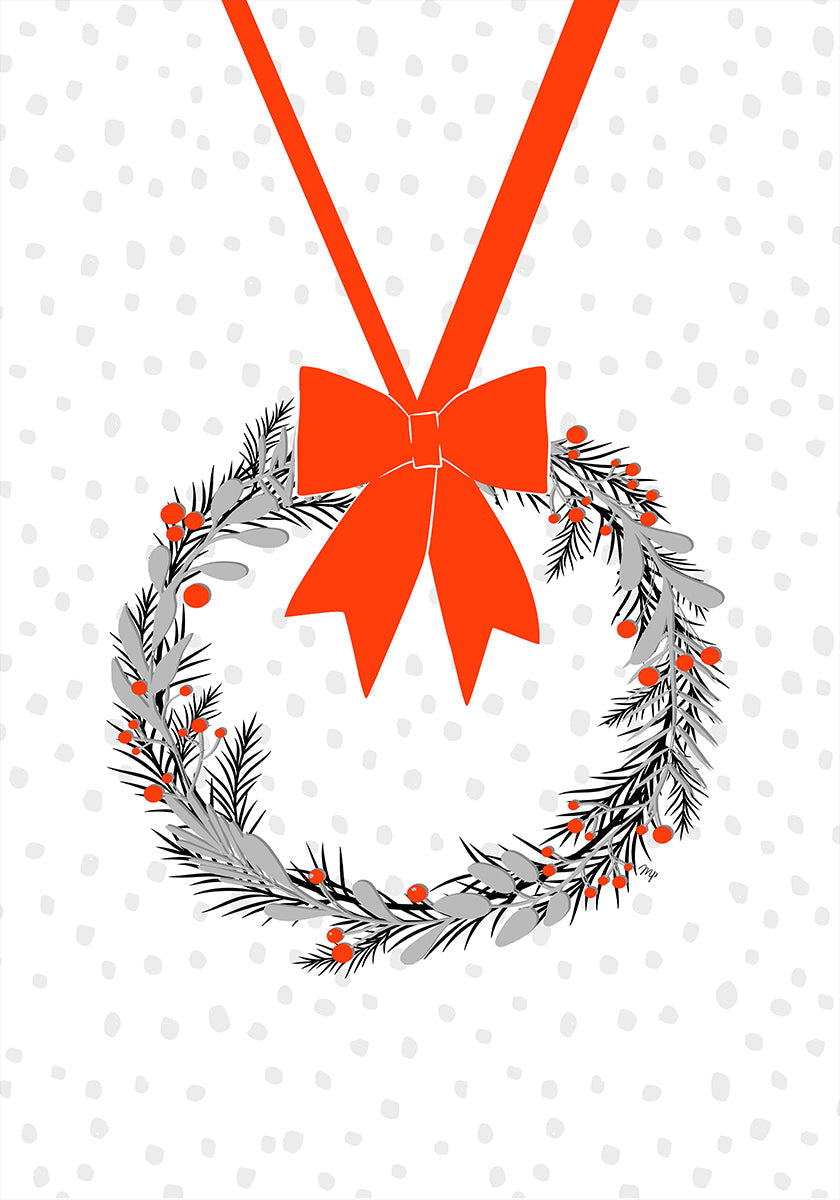 Alegría de la corona festiva Póster