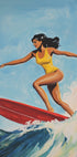 Surfing Girl (NEW) - Posterbox
