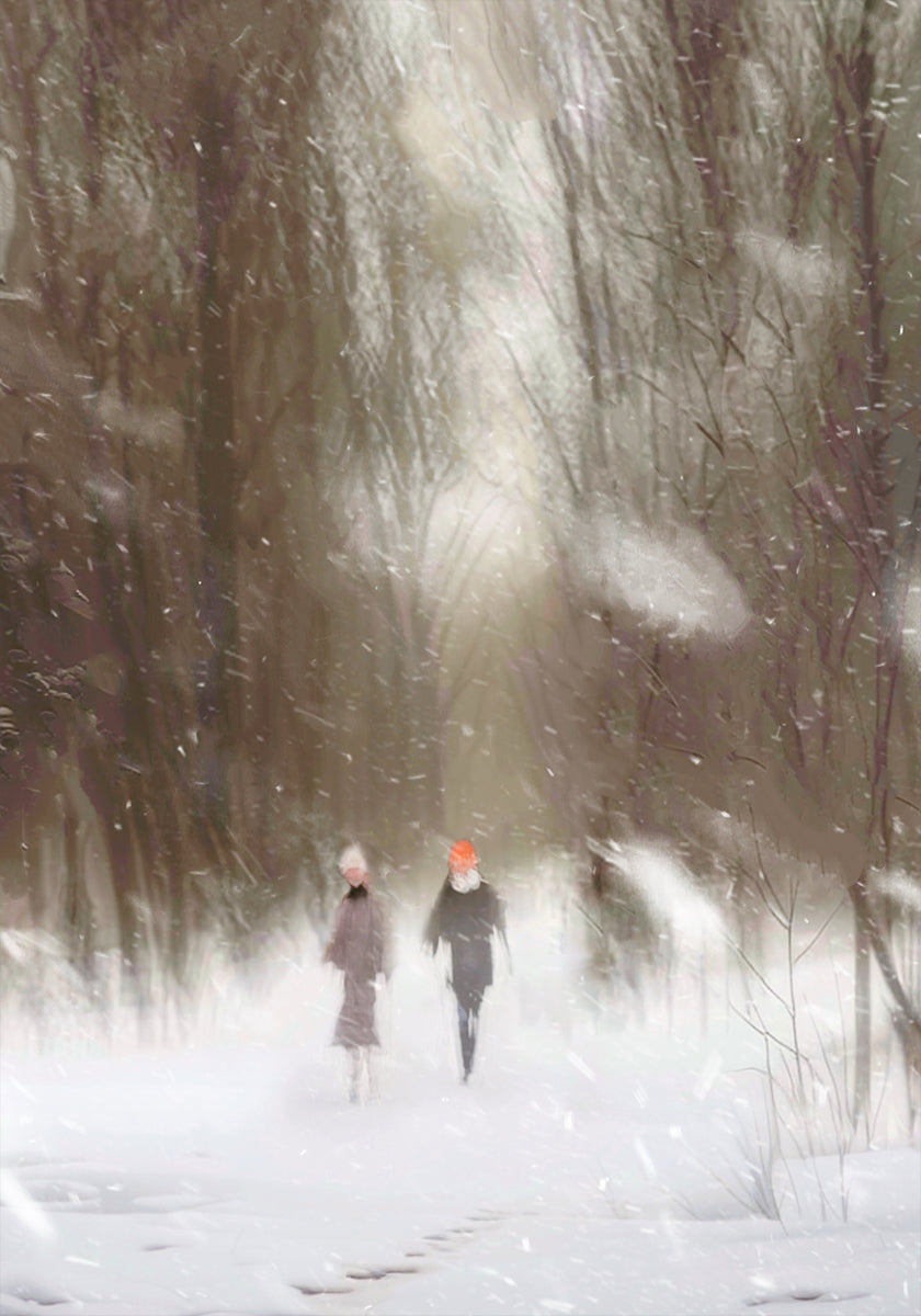 Disfruta el invierno Póster