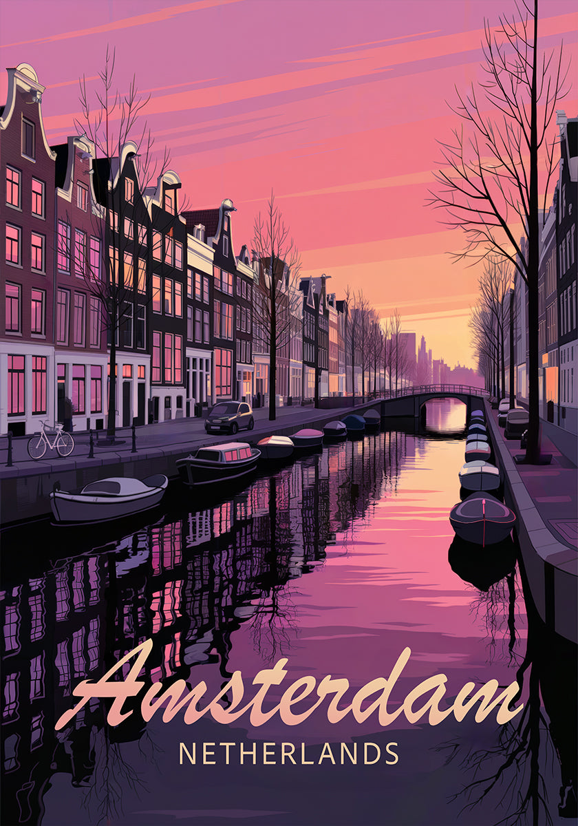 Póster Ámsterdam