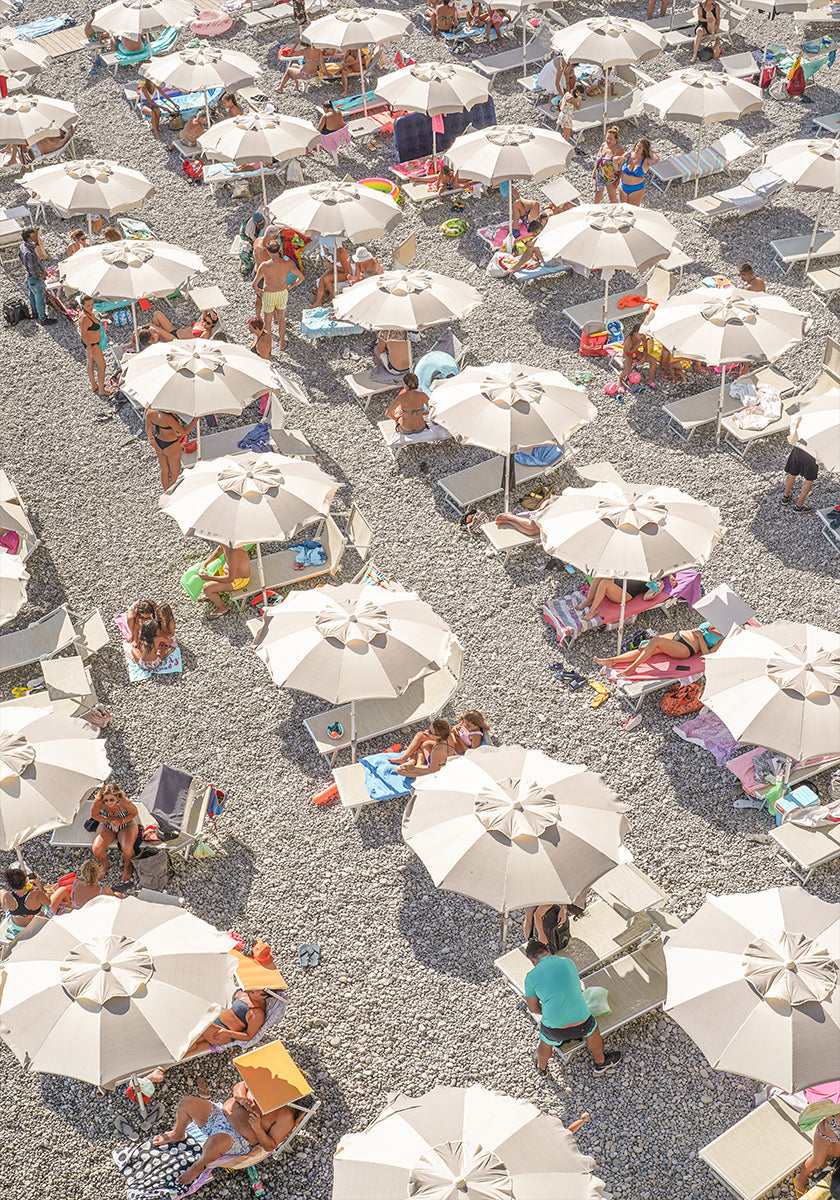 Amalfi Beach Umbrellas (NEW) - Posterbox