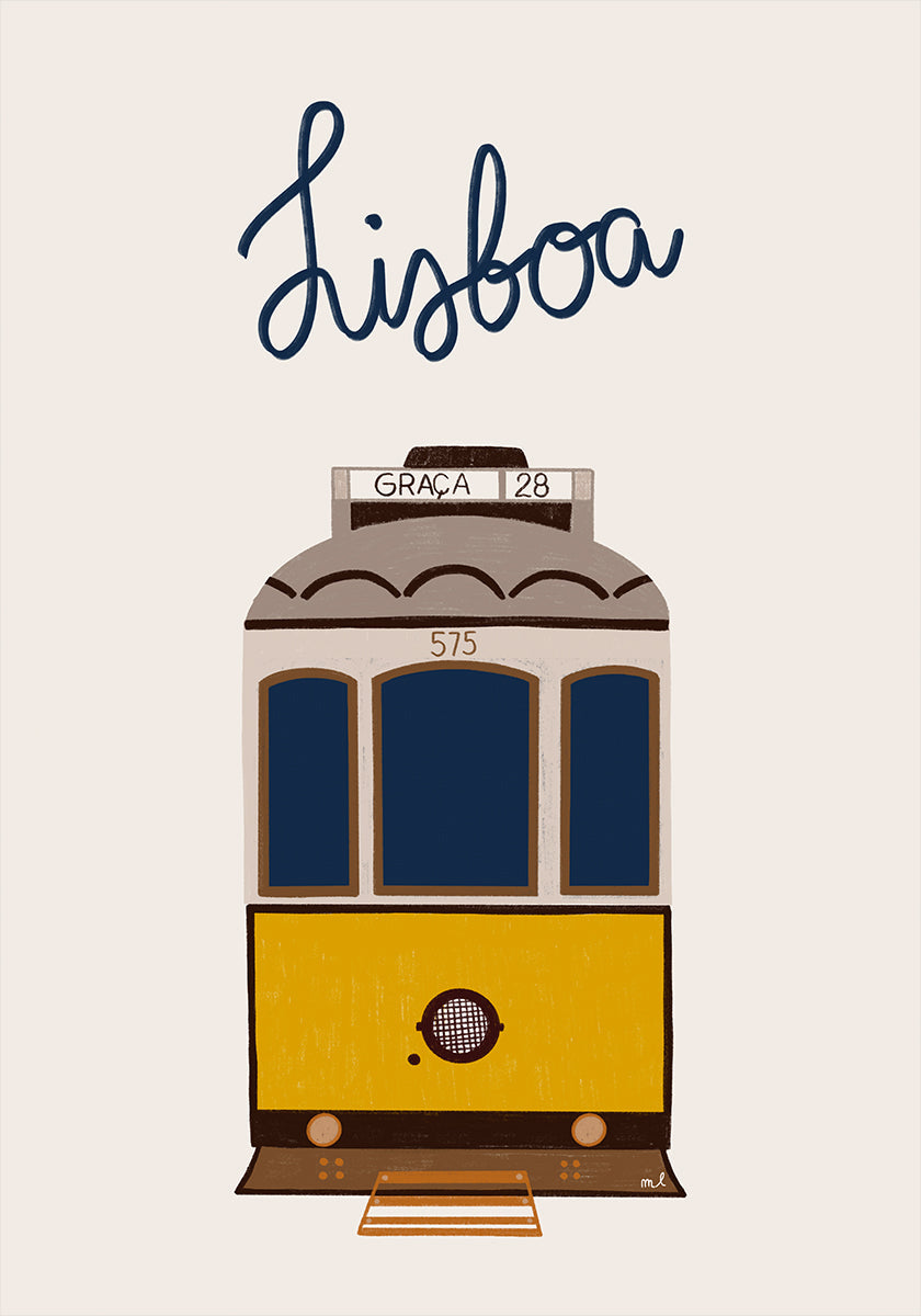 Tranvía de Lisboa Póster