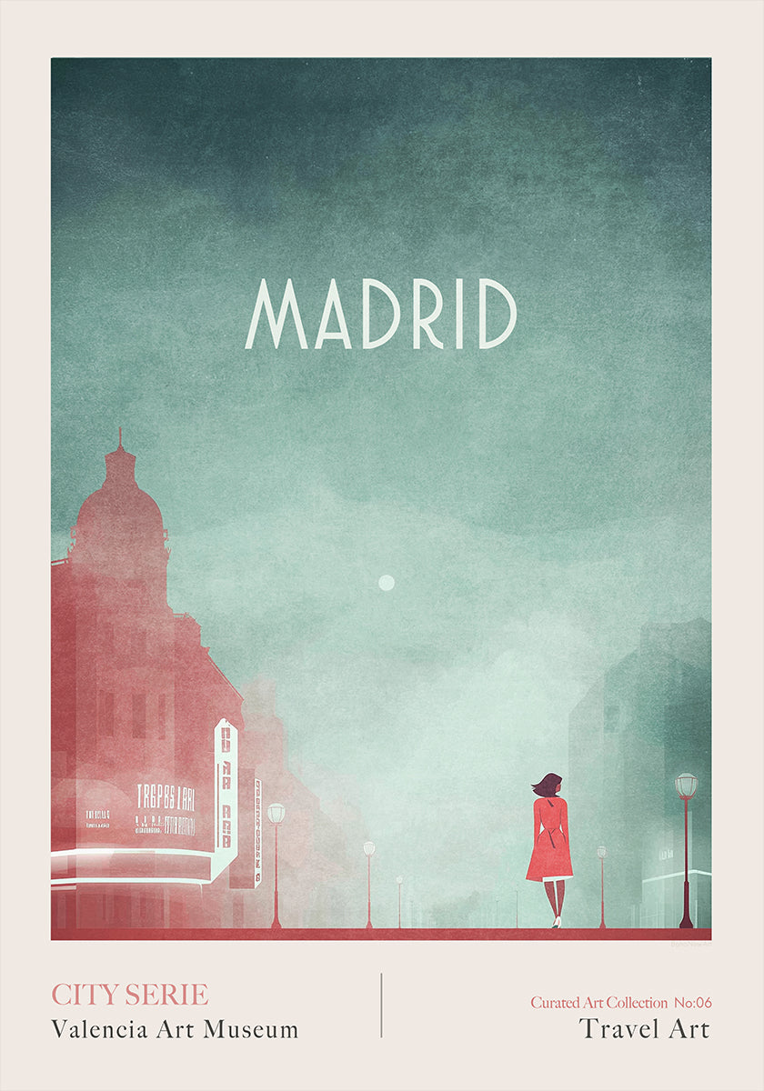 Madrid 1- GRAN VIA Póster