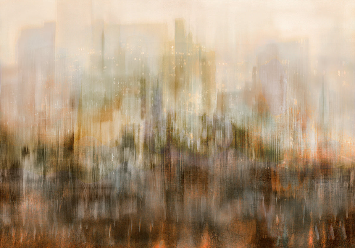 Póster Ciudad de noche