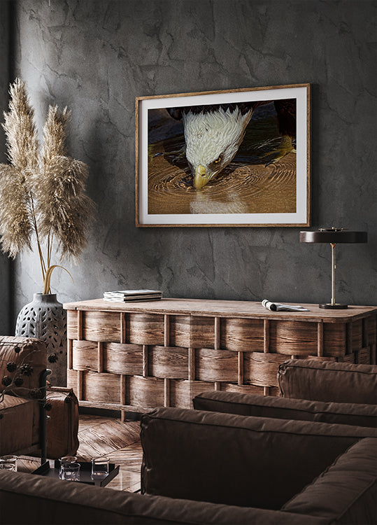 Bebida fría en un día caluroso Póster