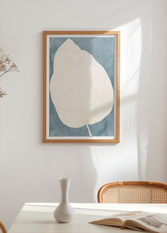 Illustration Of A Large Leaf (NEW) - Posterbox